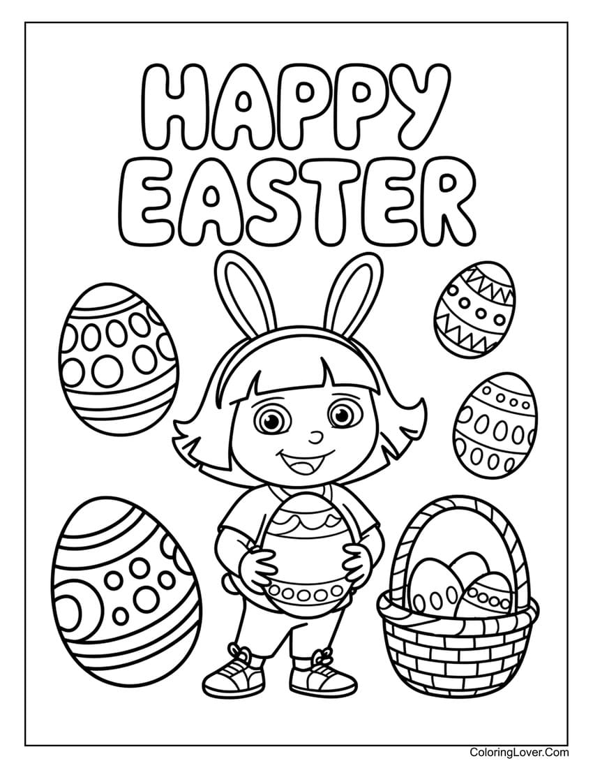 57 Easter Coloring Pages Printables Egg Bunny And More 57 Easter Coloring Pages Printables Egg Bunny And More