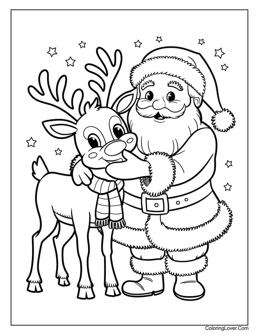 Free Holiday Coloring Pages To Print
