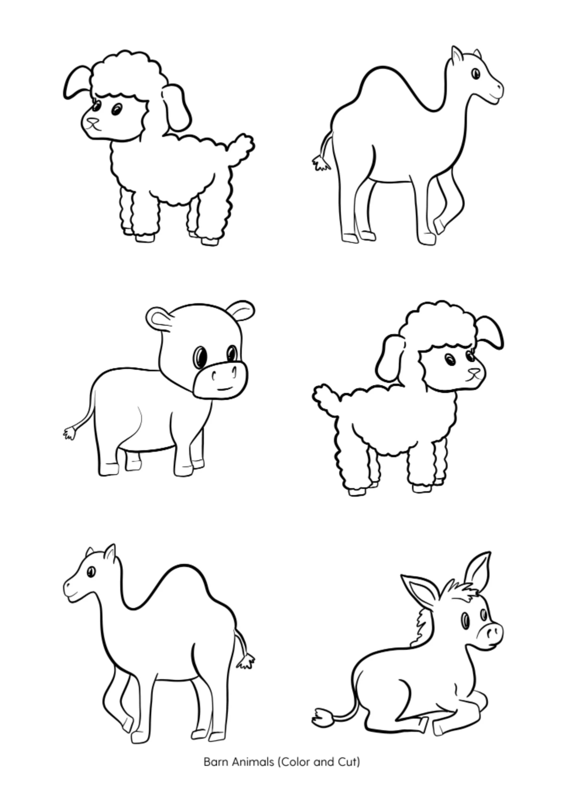 6 Nativity Scene Printable Coloring Pages To Bring The Christmas Story To Life 6 Nativity Scene Printable Coloring Pages To Bring The Christmas Story To Life