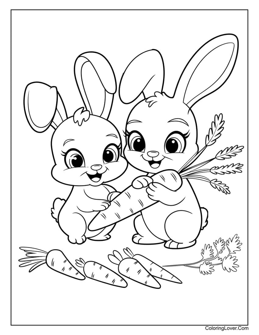 60 Bunny Coloring Pages Free Printables For All Ages 60 Bunny Coloring Pages Free Printables For All Ages