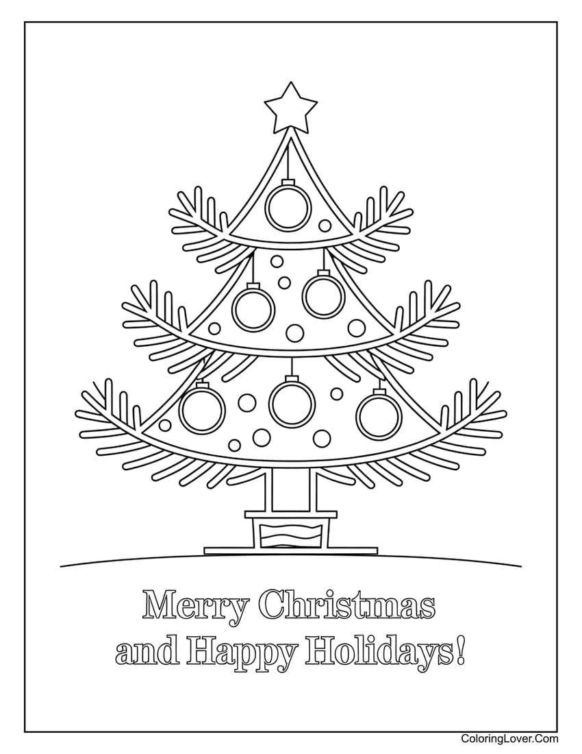 Christmas Ornament Color Pages Printable Christmas Ornament Color Pages Printable