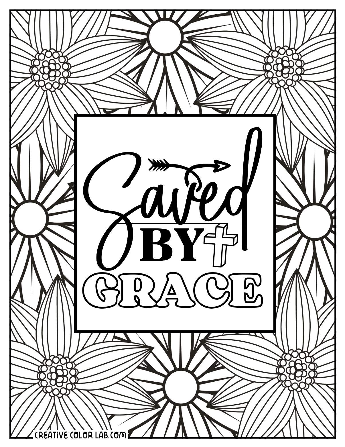 Christian Coloring Pages For Adults Free
