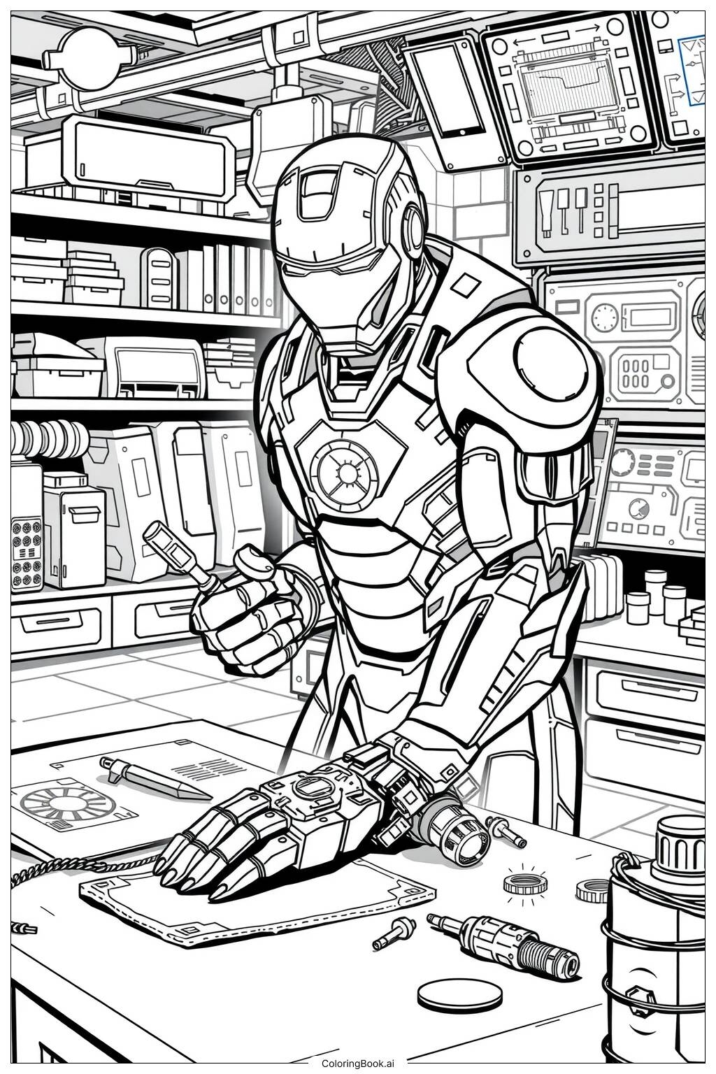 61 Iron Man Coloring Pages Free PDF U0026 PNG Printables 61 Iron Man Coloring Pages Free PDF U0026 PNG Printables