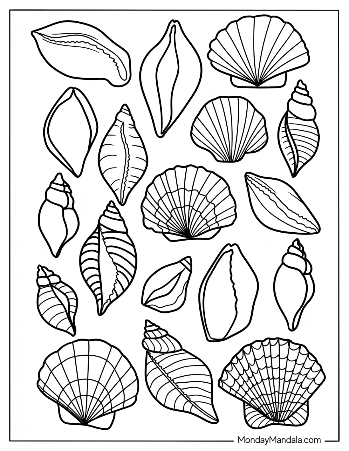 61 Summer Coloring Pages Free PDF Printables 