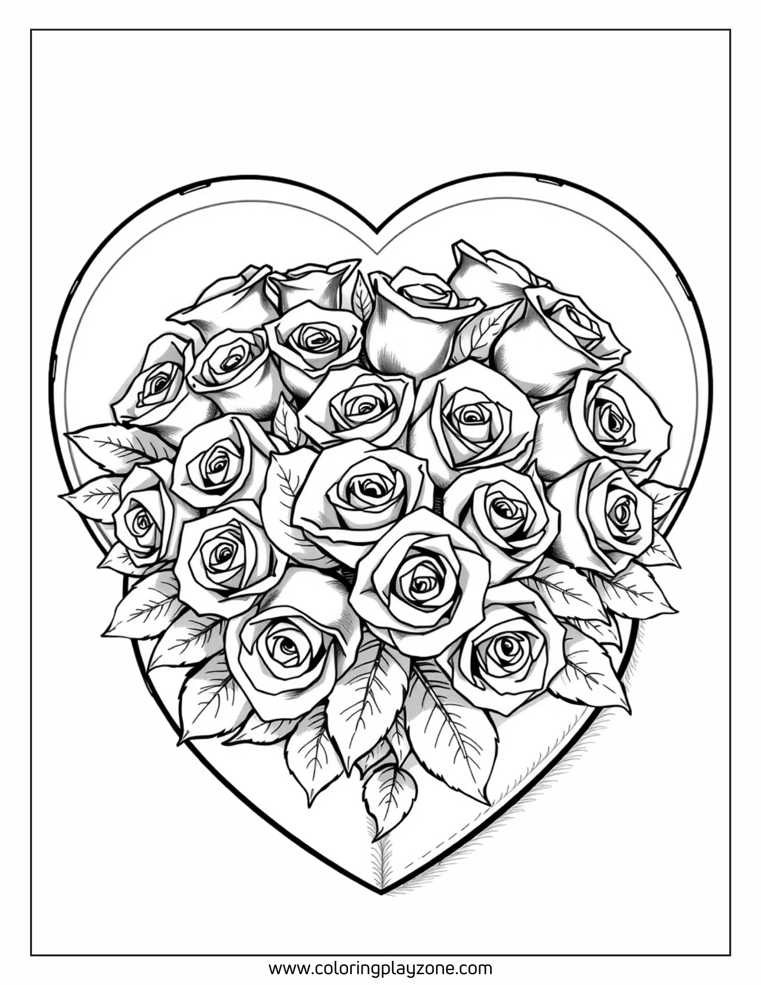 63 Free Printable Rose Coloring Pages For All Ages 63 Free Printable Rose Coloring Pages For All Ages