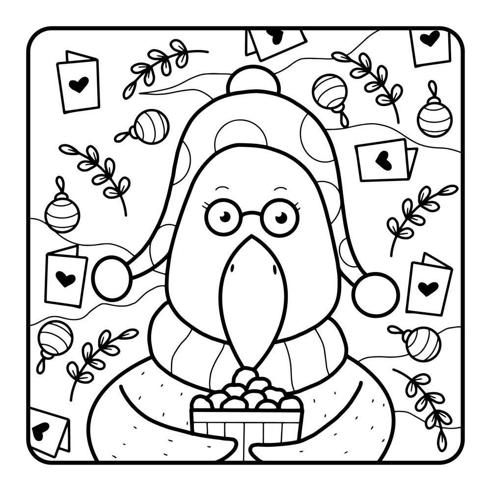 67 Christmas Animal Coloring Pages North Pole Christmas