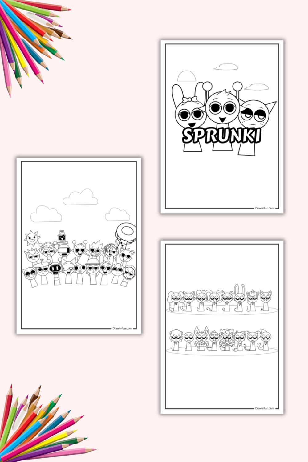 7 Sprunki Coloring Pages Free PDF Printables 7 Sprunki Coloring Pages Free PDF Printables