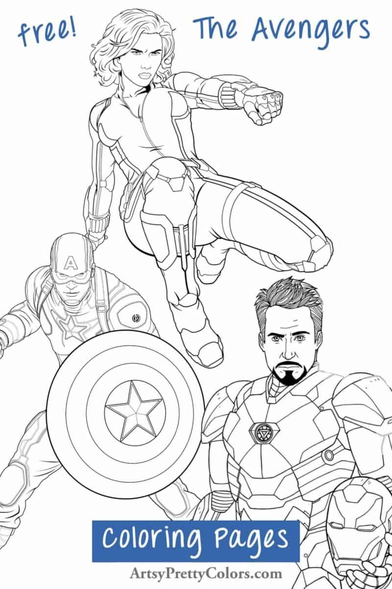 70 Avengers Coloring Pages For Free Artsy Pretty Colors 70 Avengers Coloring Pages For Free Artsy Pretty Colors