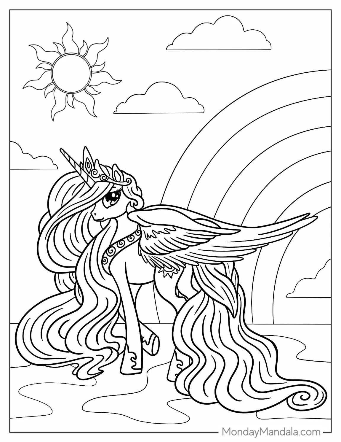 74 Unicorn Coloring Pages Free PDF Printables 74 Unicorn Coloring Pages Free PDF Printables