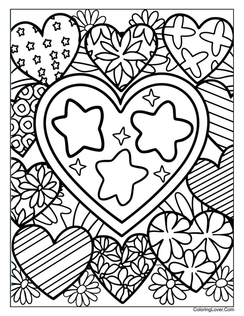 80 Heart Coloring Pages Free Printables For All Ages 80 Heart Coloring Pages Free Printables For All Ages