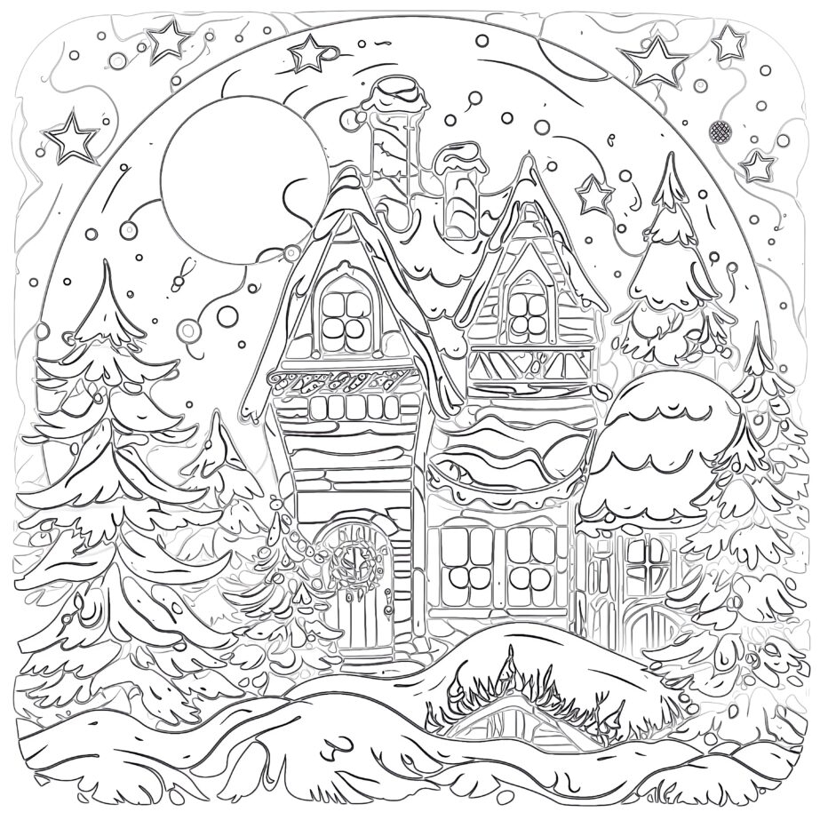 adult christmas coloring pages mimi panda adult christmas coloring pages mimi panda