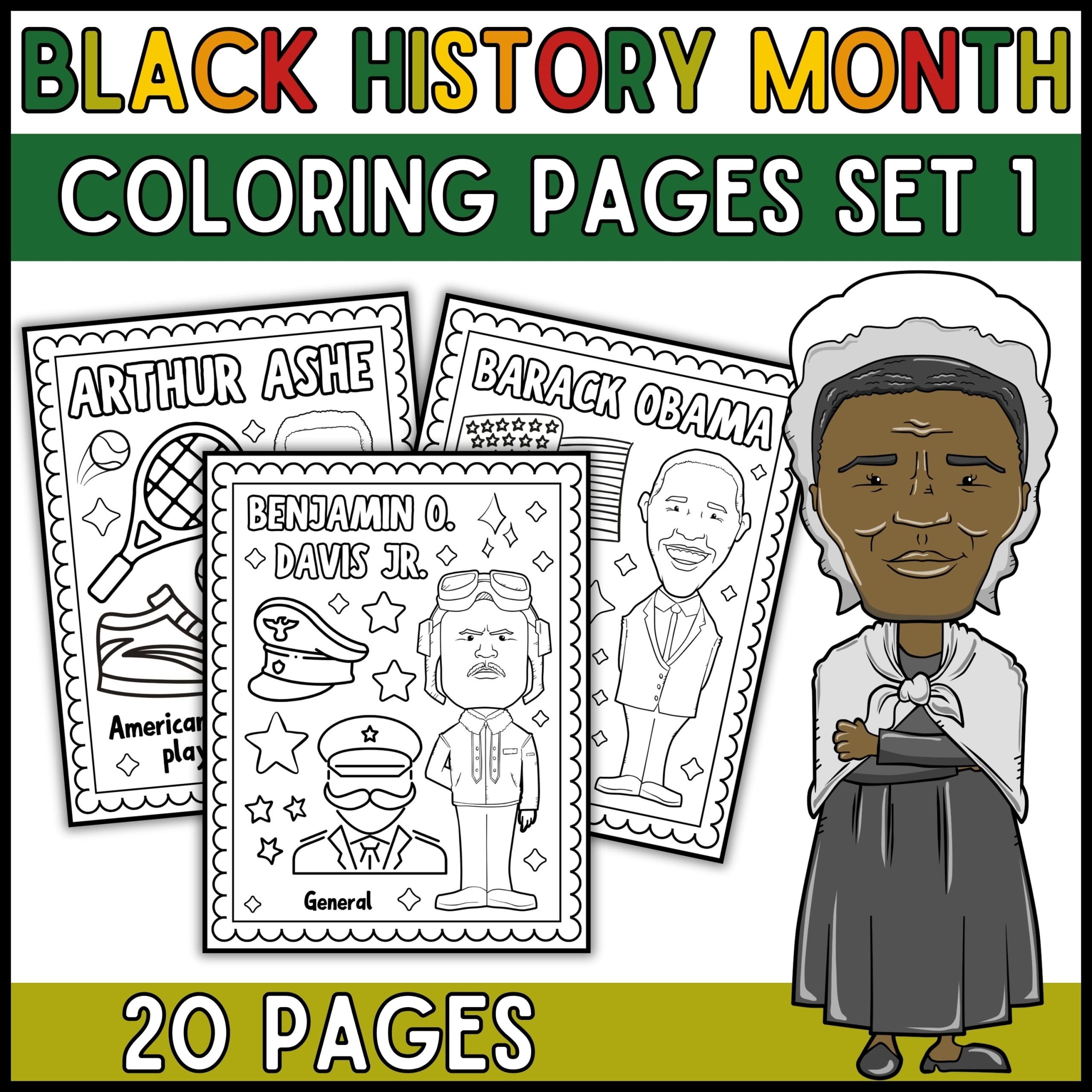 African American Leaders Coloring Pages Black History Month Coloring Sheets Set1 Made By Teachers African American Leaders Coloring Pages Black History Month Coloring Sheets Set1 Made By Teachers
