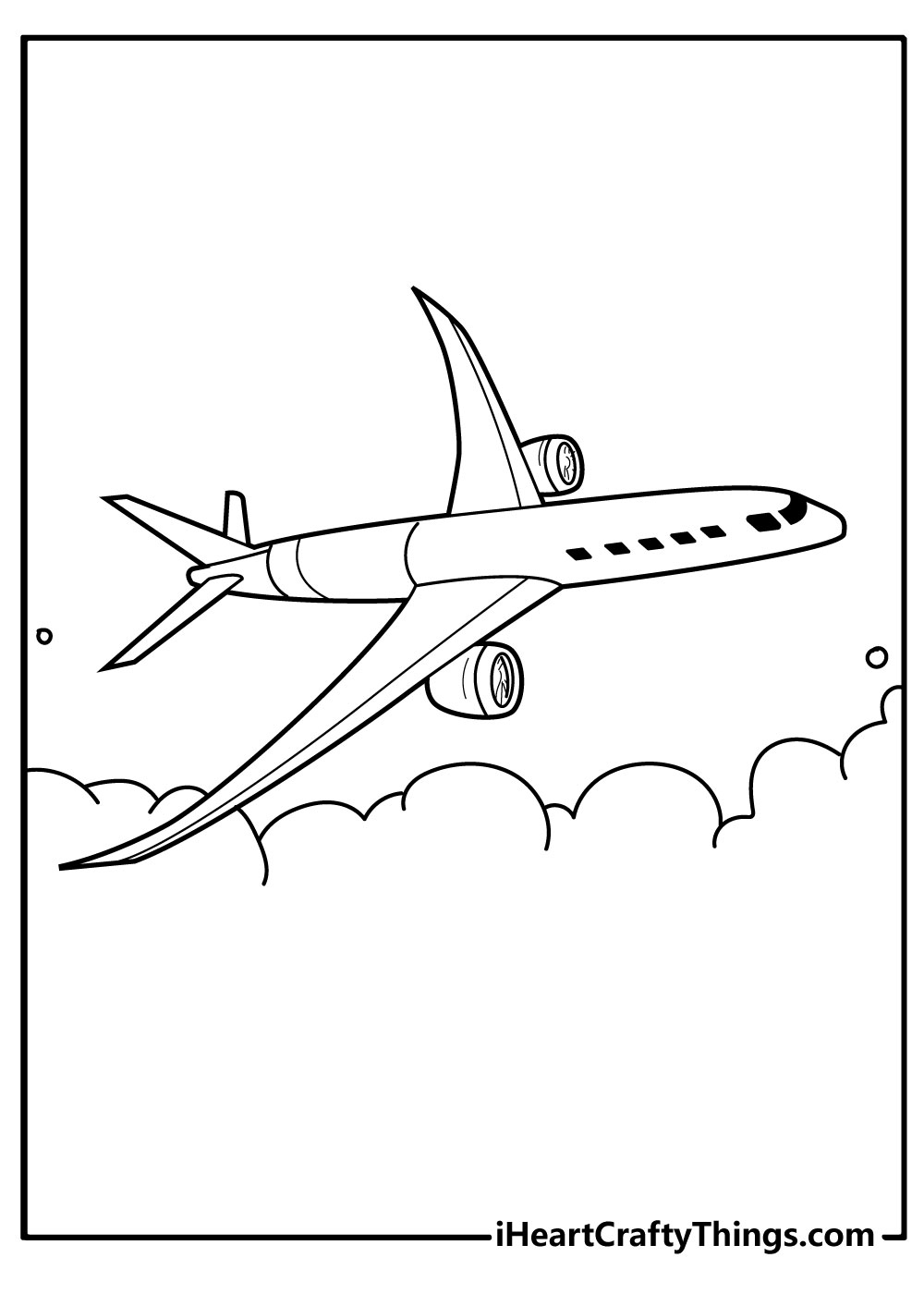 Jet Coloring Page Printable Jet Coloring Page Printable