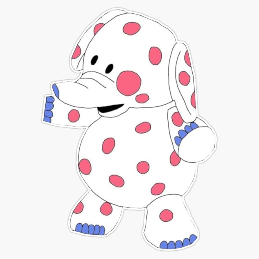 Amazon Spotted Elephant Rudolph Misfit Toys Sticker Bumper Sticker Vinyl Decal 5 Automotive