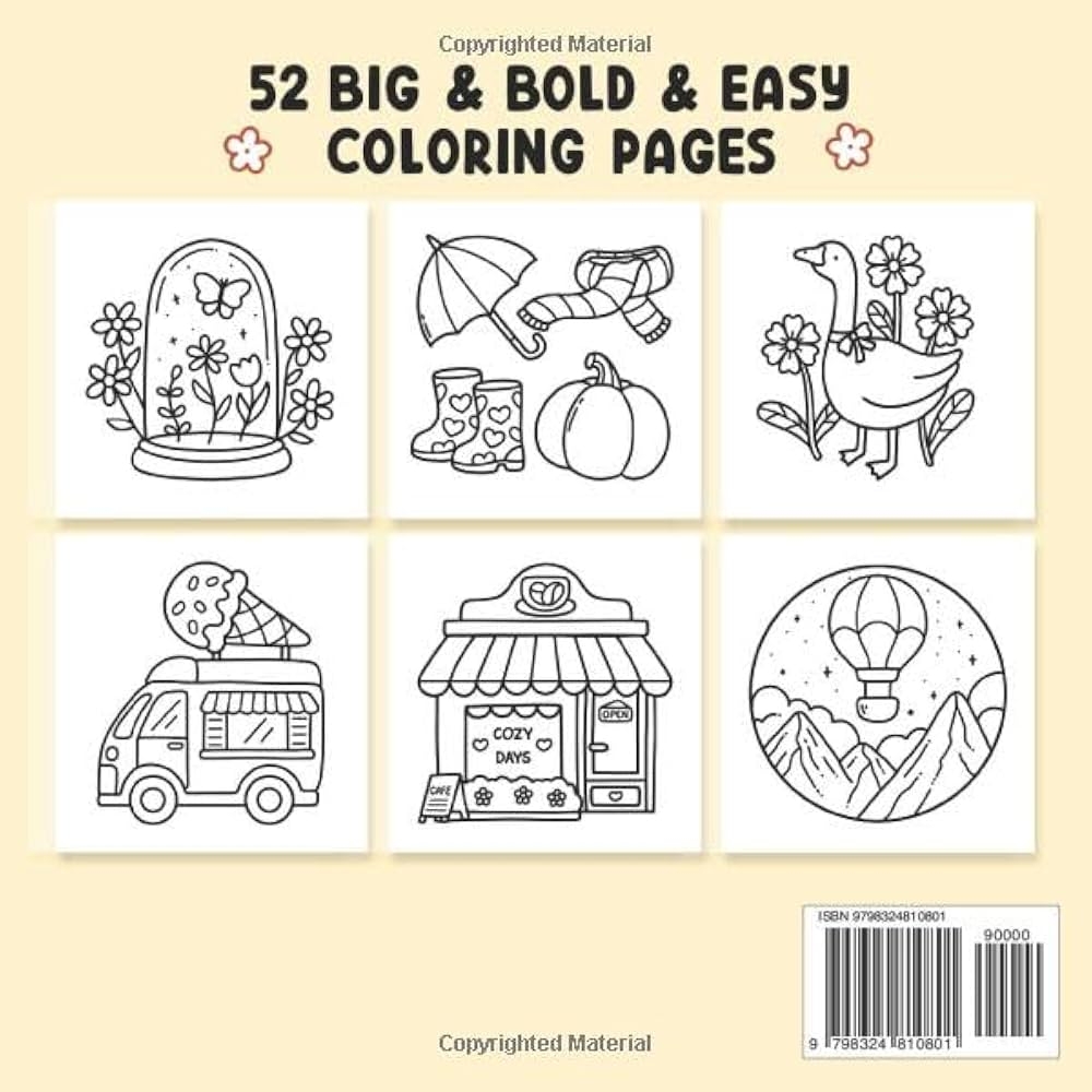 Printable Stress Relieving Coloring Pages
