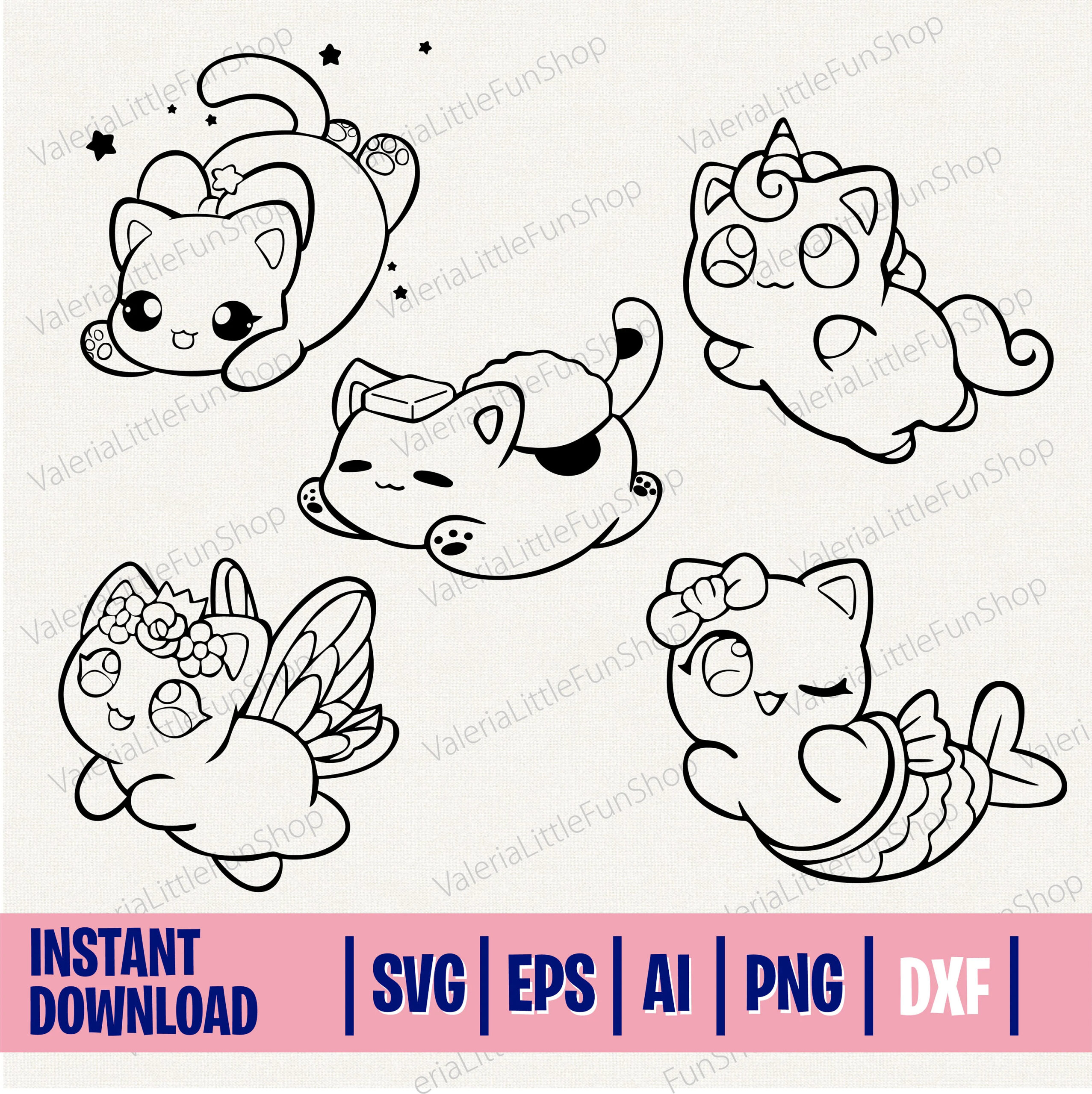 aphmau meemeows digital files svg ai eps pdf dxf png etsy
