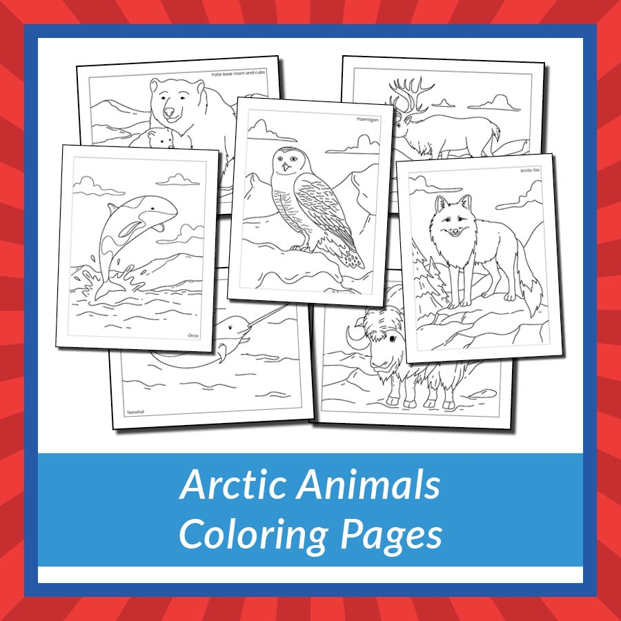 Arctic Animals Coloring Pages Gift Of Curiosity Arctic Animals Coloring Pages Gift Of Curiosity