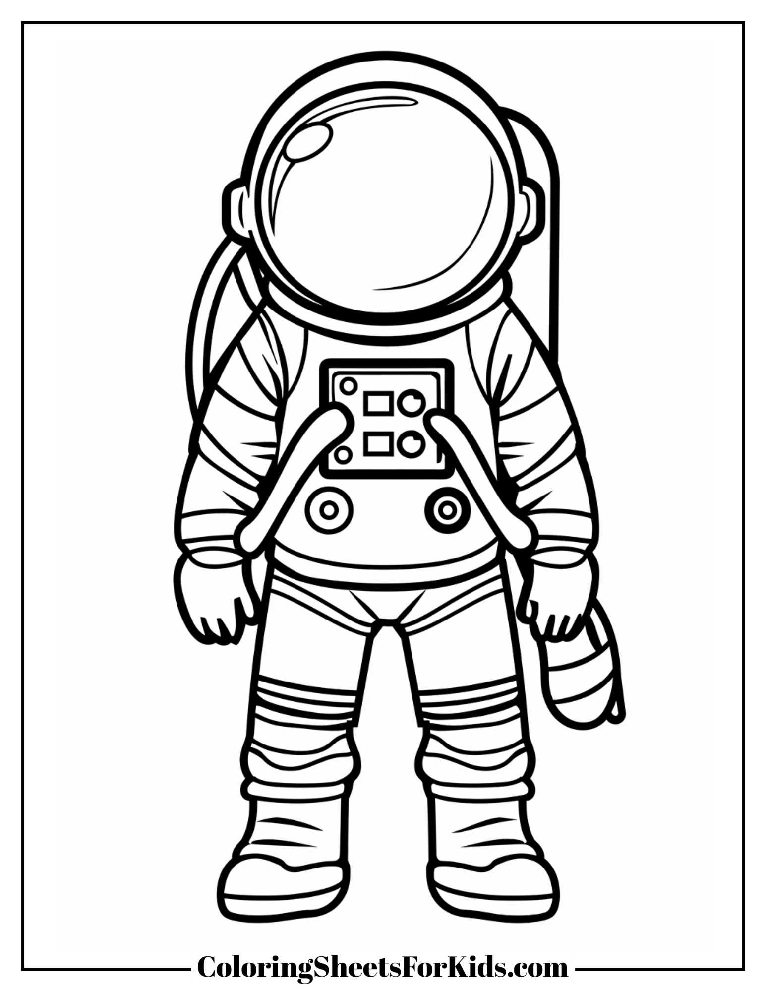 Astronaut Coloring Pages Free Downloads Coloring Sheets For Kids Astronaut Coloring Pages Free Downloads Coloring Sheets For Kids