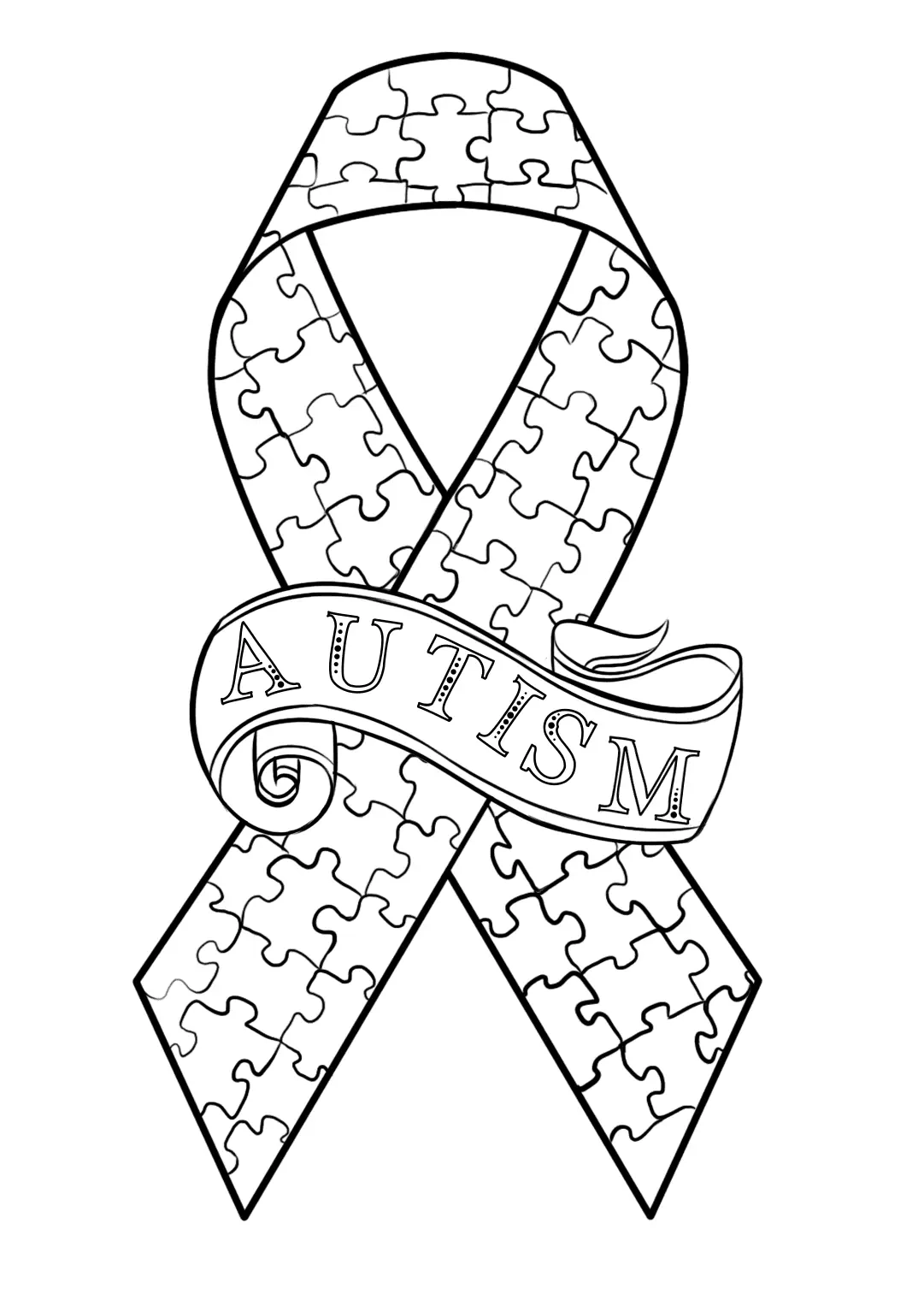 Autism Awareness Coloring Pages To Print Free Printable Coloring Pages
