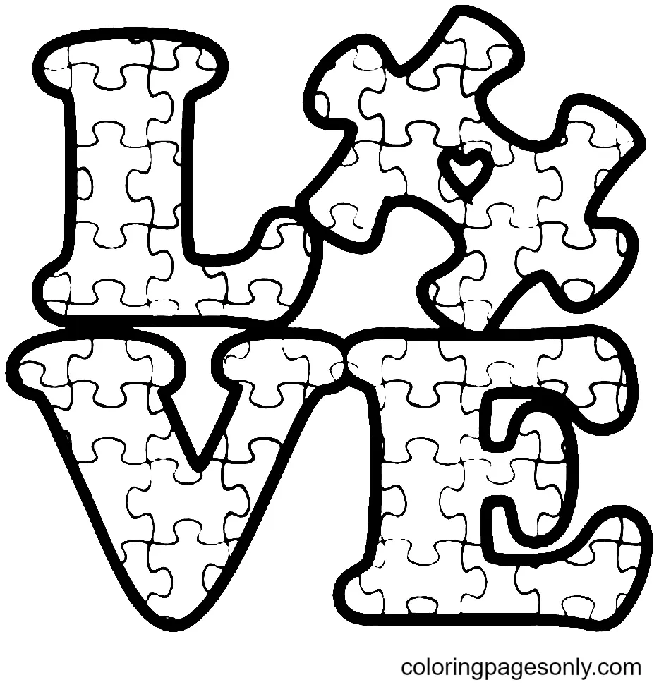 Autism Awareness Coloring Pages To Print Free Printable Coloring Pages