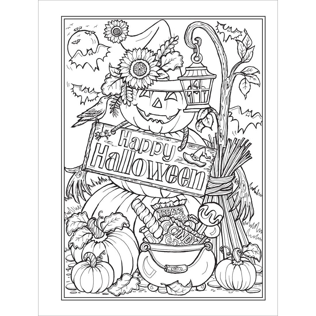 Autumn Harvest Creative Haven Coloring Book By Dover Autumn Harvest Creative Haven Coloring Book By Dover