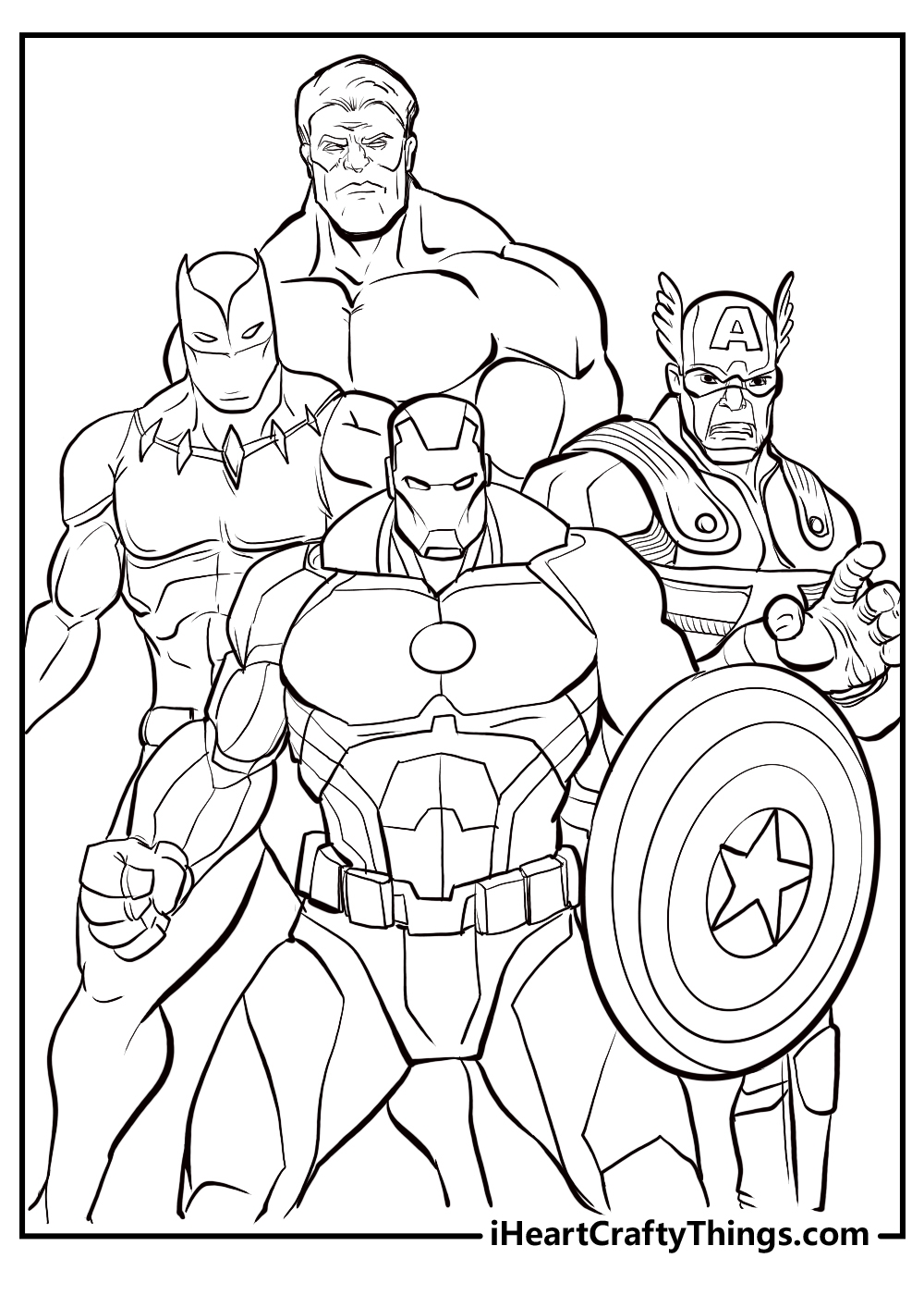 Avengers Coloring Pages 100 Free Printables Avengers Coloring Pages 100 Free Printables