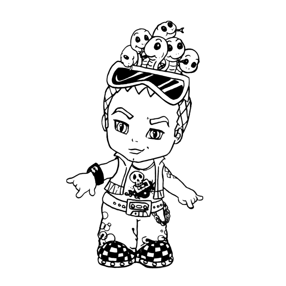  Baby Monster High Coloring Pages U0026 Books 100 FREE And Printable 