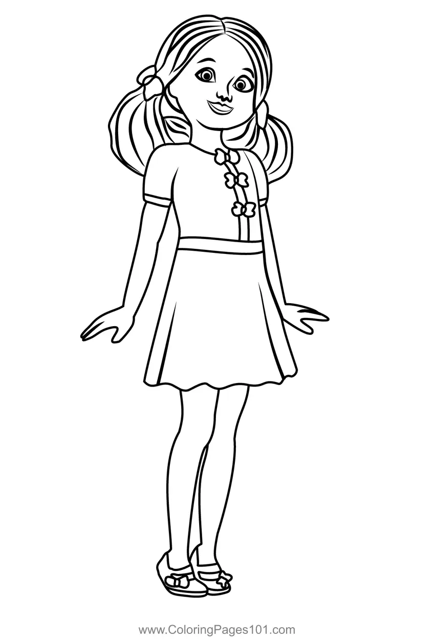Barbie Life In The Dreamhouse Store Colouring Pages