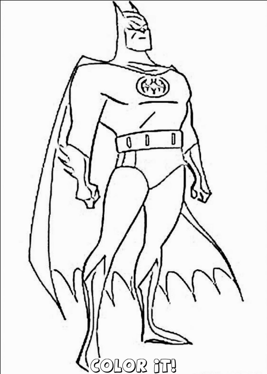 Batman Coloring Pages 594612