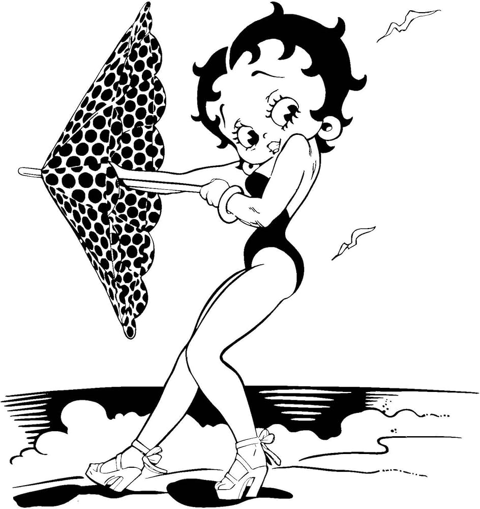Betty Boop Coloring Book King Features Syndicate Division 9780486801704 Amazon Books