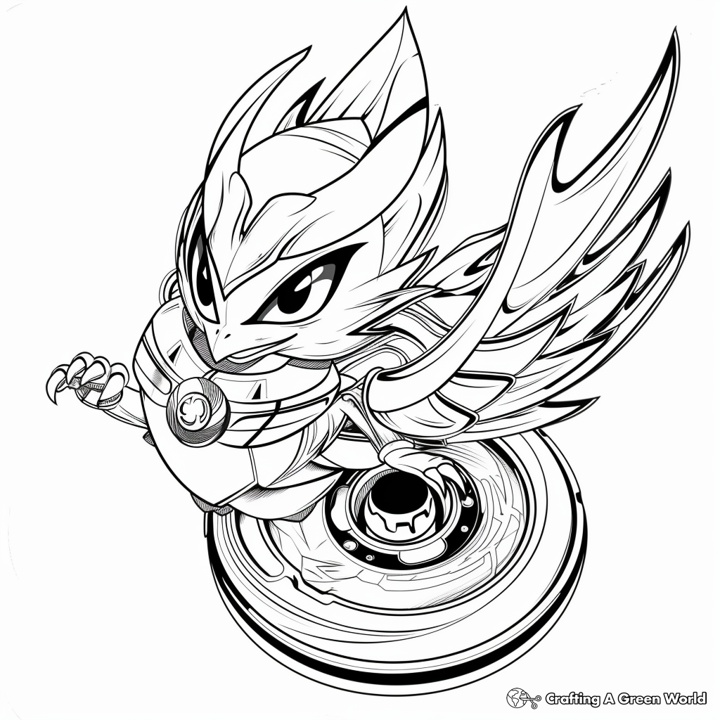 Beyblade Coloring Pages Free Printable Beyblade Coloring Pages Free Printable