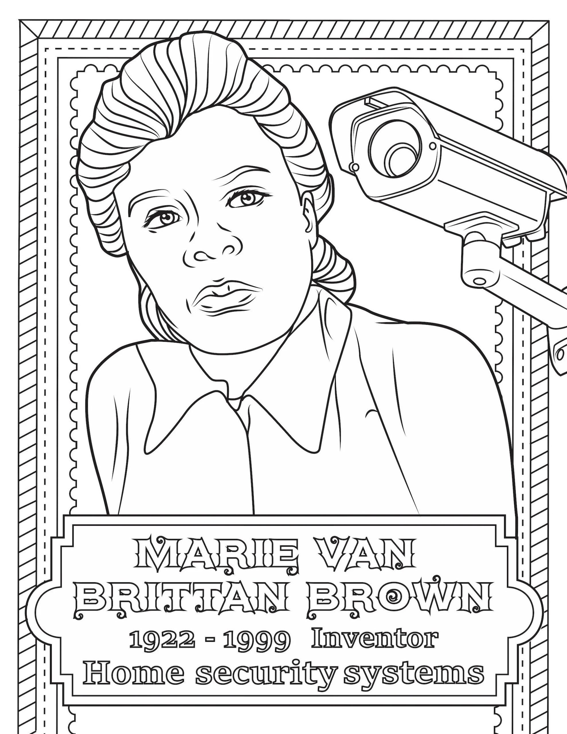 Black Inventor Black History Coloring Page Printable Colouring Page Adult Color Sheet Instant Download Etsy Black Inventor Black History Coloring Page Printable Colouring Page Adult Color Sheet Instant Download Etsy