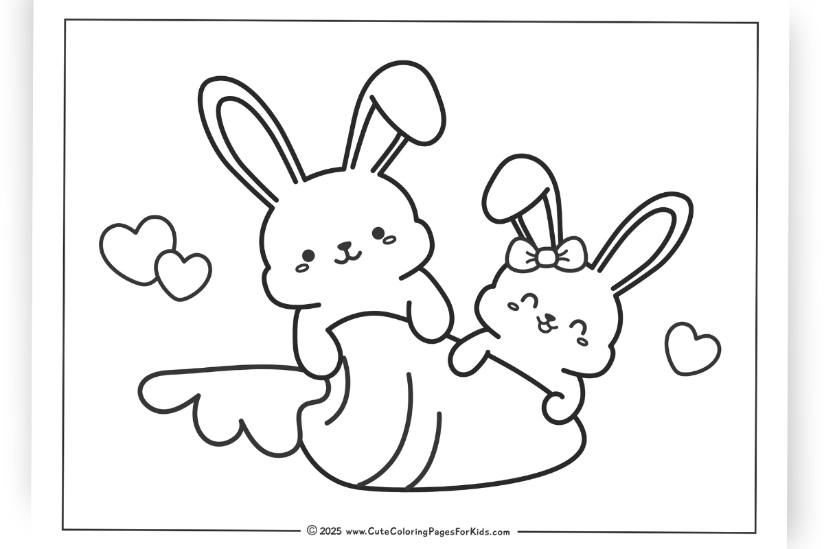 Bunny Coloring Pages Free Printable PDFs Cute Coloring Pages Bunny Coloring Pages Free Printable PDFs Cute Coloring Pages