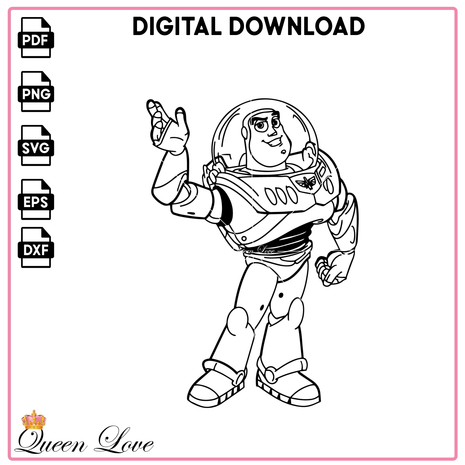Buzz Lightyear Coloring Pages Printable