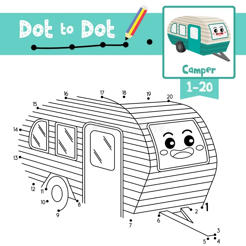 Free Printable Camper Coloring Pages Free Printable Camper Coloring Pages