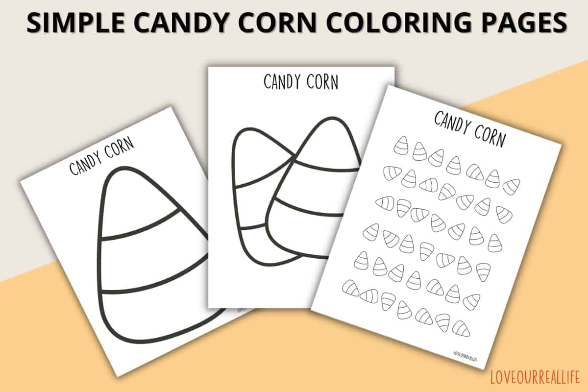 Candy Corn Coloring Pages For Kids FREE Printables Love Our Real Life Candy Corn Coloring Pages For Kids FREE Printables Love Our Real Life