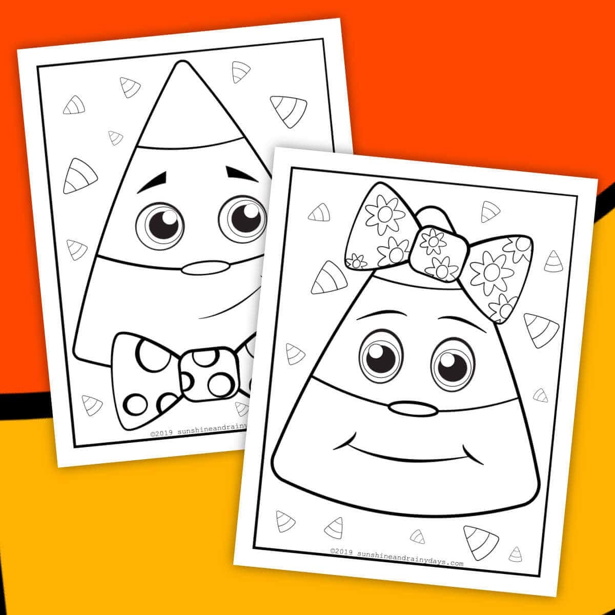 Candy Corn Coloring Pages Sunshine And Rainy Days Candy Corn Coloring Pages Sunshine And Rainy Days