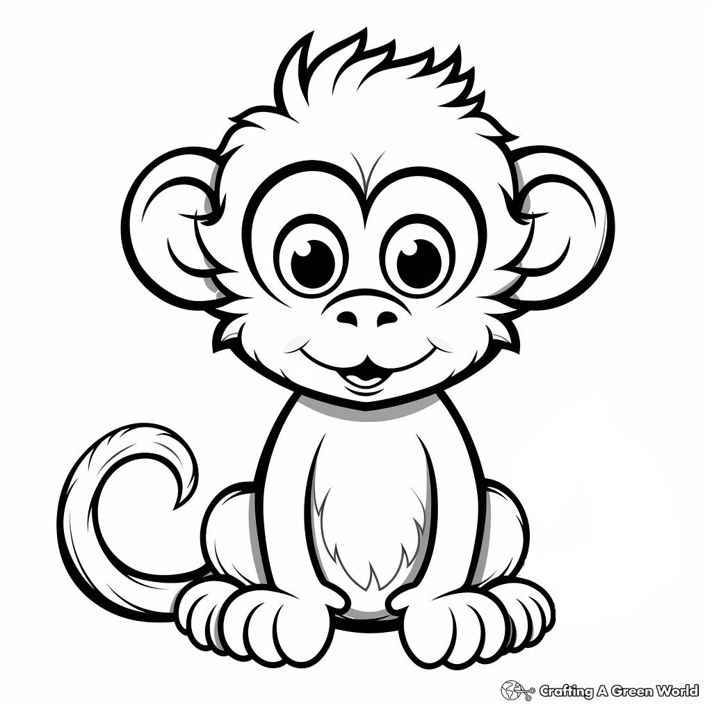 Cartoon Animals Coloring Pages Free U0026 Printable 