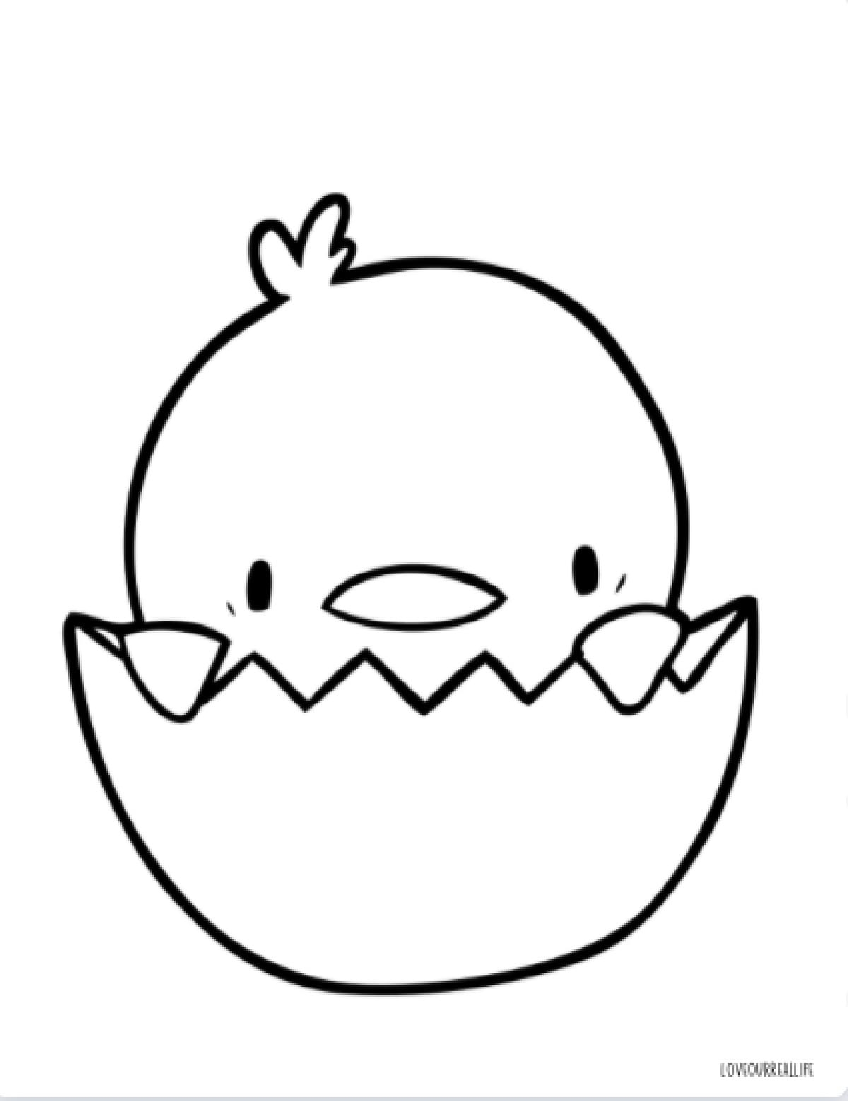 Chick Coloring Pages Free Printable For Kids Love Our Real Life Chick Coloring Pages Free Printable For Kids Love Our Real Life