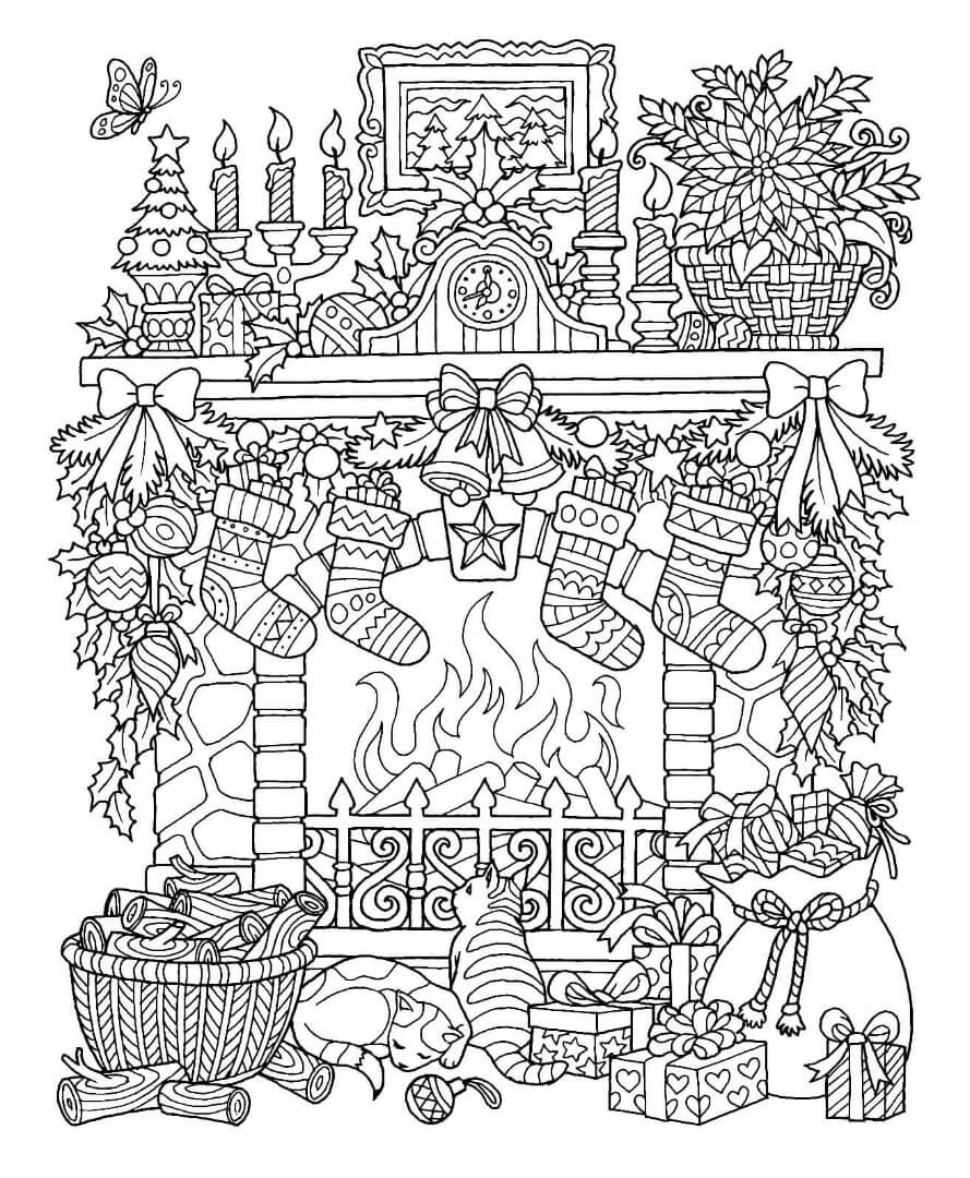 christmas coloring pages for adults printable coloring pages free christmas coloring pages for adults printable coloring pages free