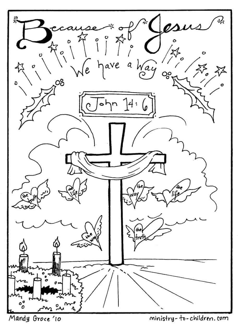 Christmas Coloring Sheets Jesus Is Our Way Free Printable Christmas Coloring Sheets Jesus Is Our Way Free Printable