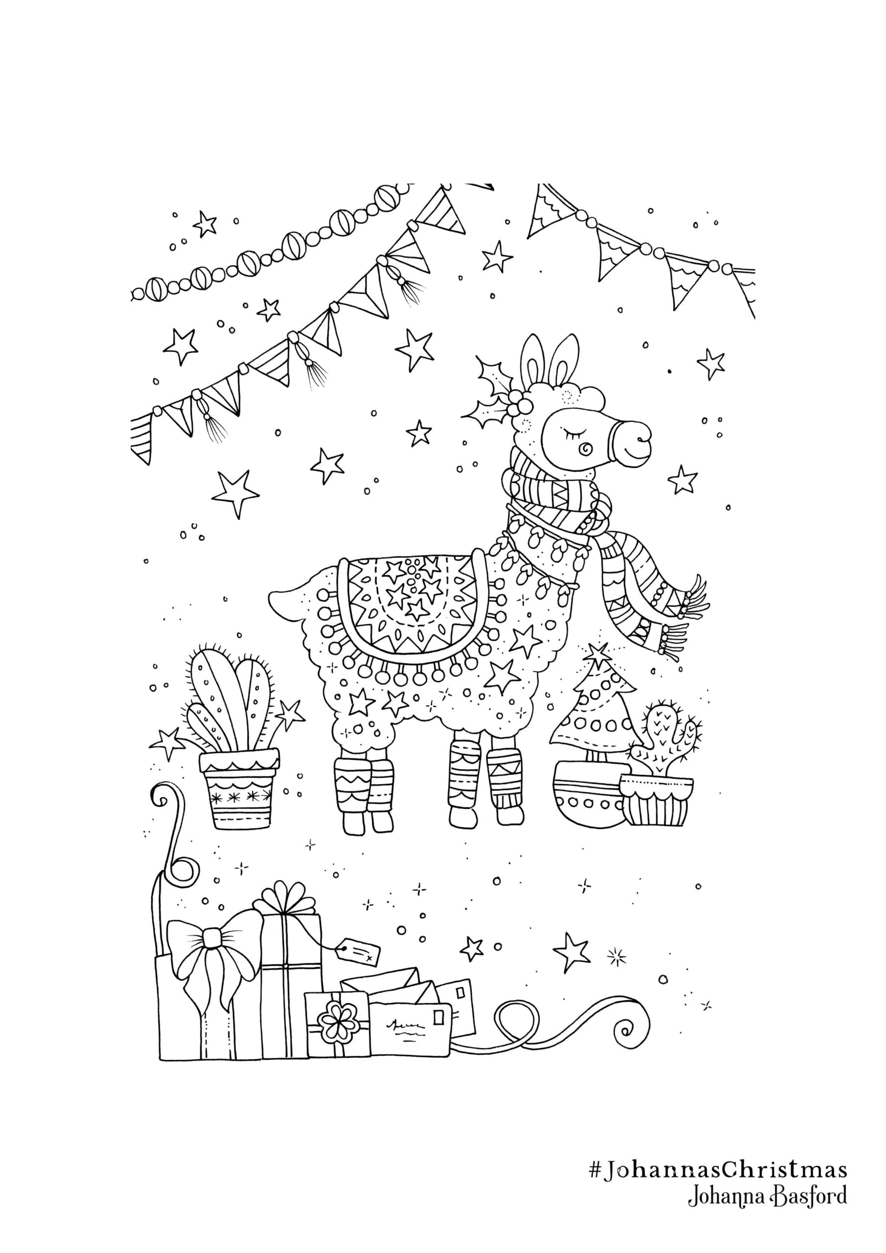 Christmas Colouring Downloads Johanna Basford Illustrator U0026 Colouring Book Maker Johanna Basford Illustrator U0026 Colouring Book Maker
