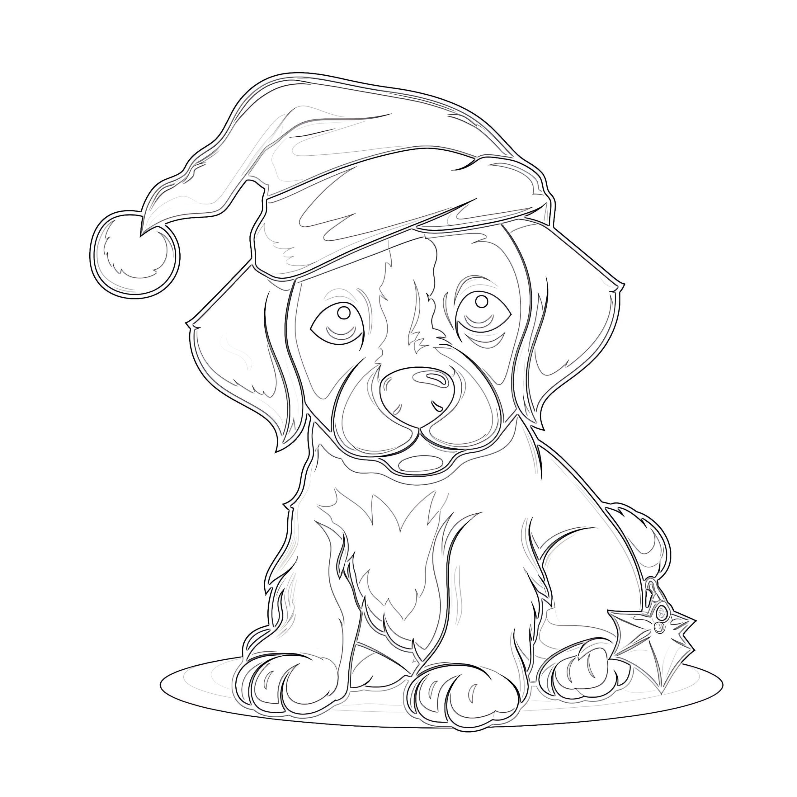 Christmas Puppy Printable Coloring Pages Coloring Pages Mimi Panda Christmas Puppy Printable Coloring Pages Coloring Pages Mimi Panda