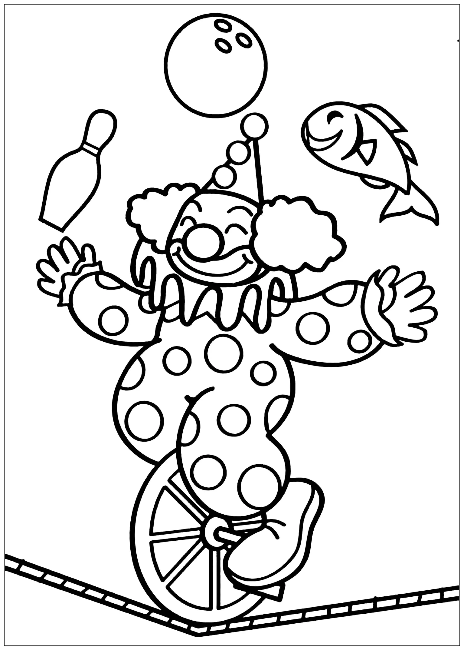 Circus Coloring Page For Kids Circus Coloring Pages Page Page 4 Circus Coloring Page For Kids Circus Coloring Pages Page Page 4