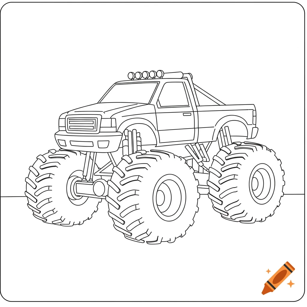 Blaze Free Coloring Pages