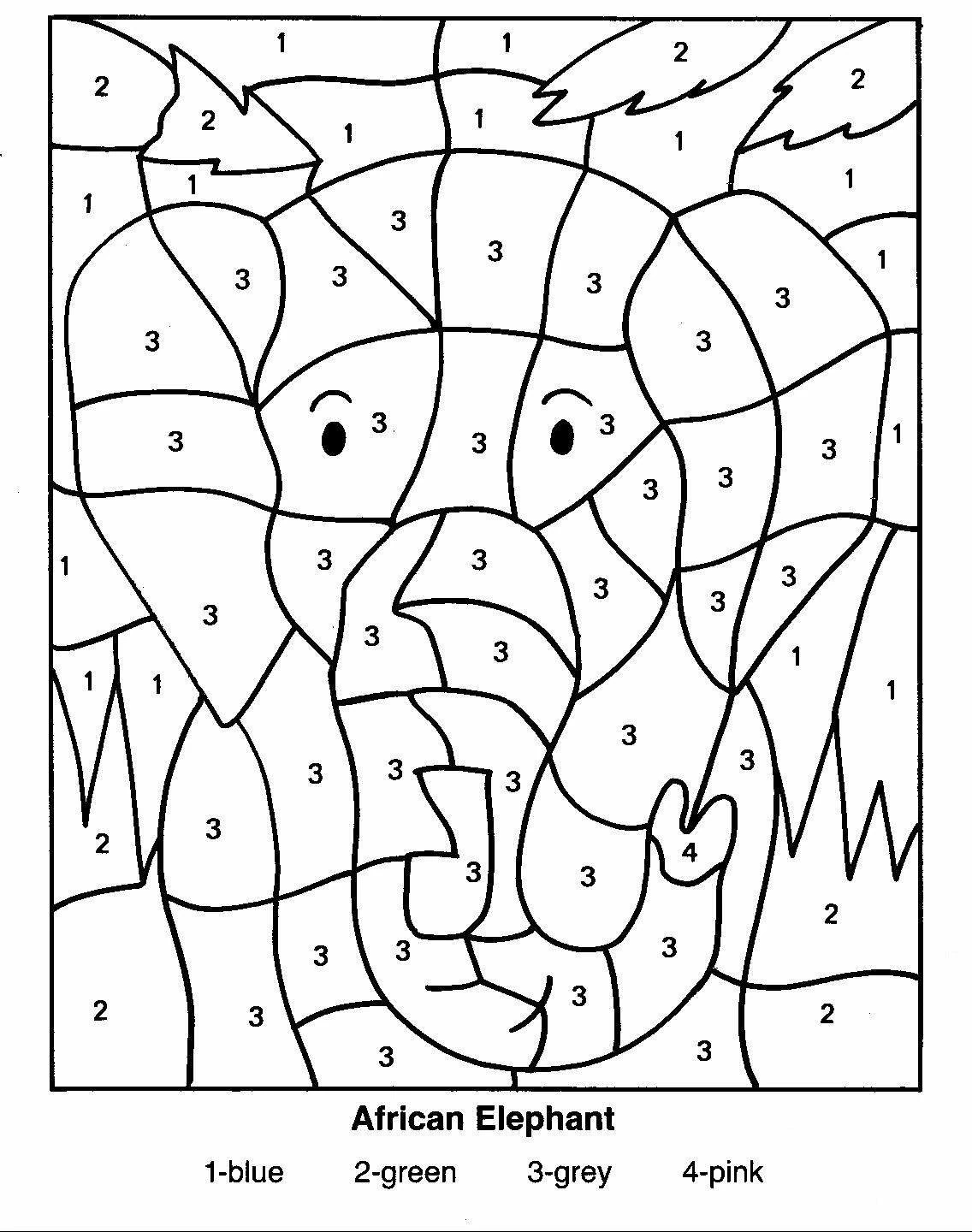 Coloring By Numbers 125521 Educational Free Printable Coloring Pages Coloring By Numbers 125521 Educational Free Printable Coloring Pages
