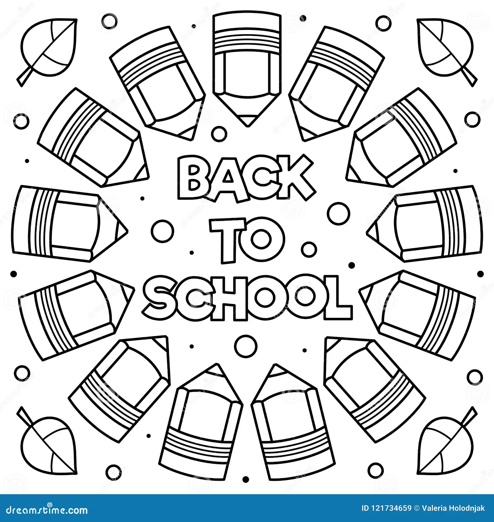 Free Coloring Pages Back To School