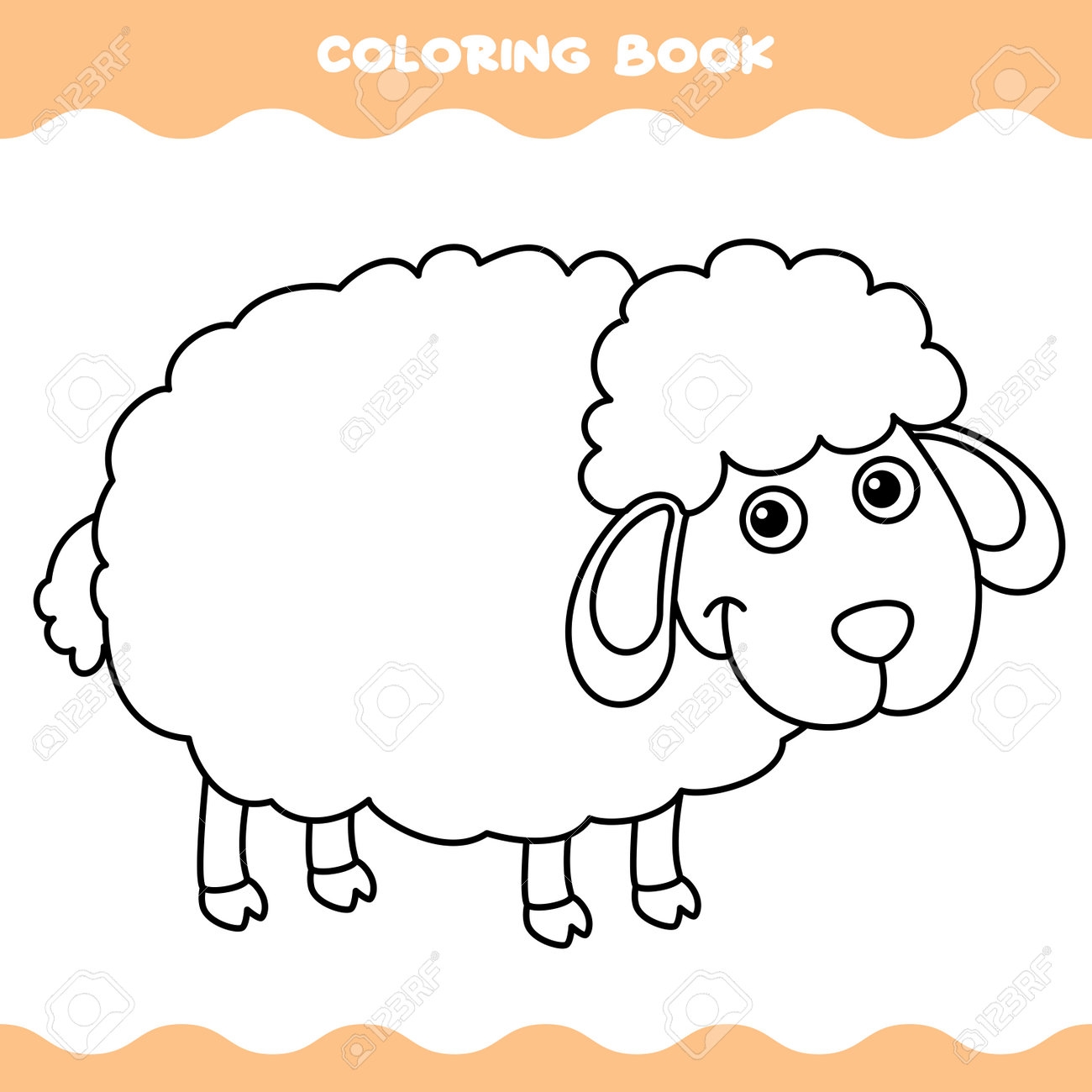 Free Sheep Coloring Pages Free Sheep Coloring Pages