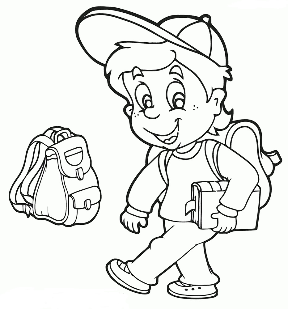 Last Day Of School Coloring Page Free Printable
