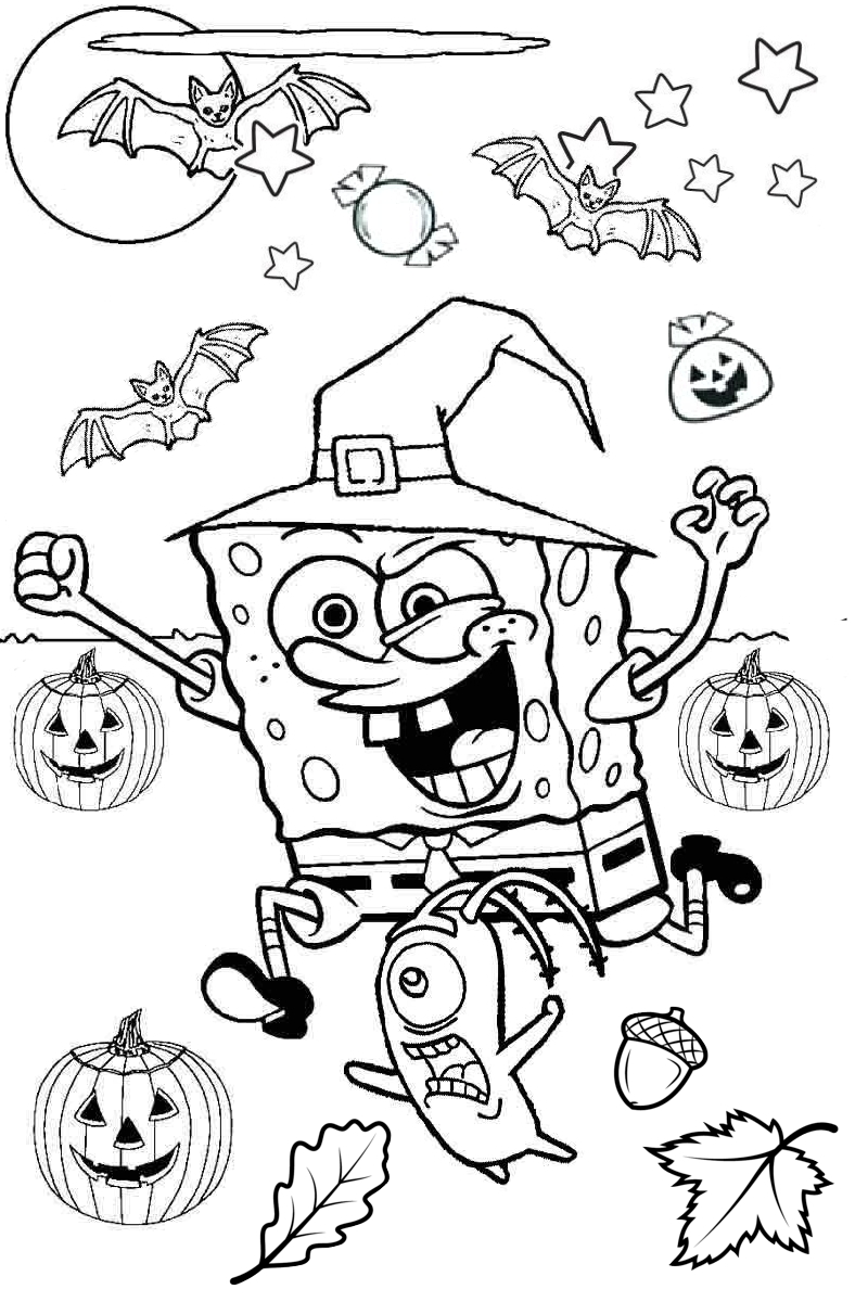 Halloween Printables Coloring Pages Pdf